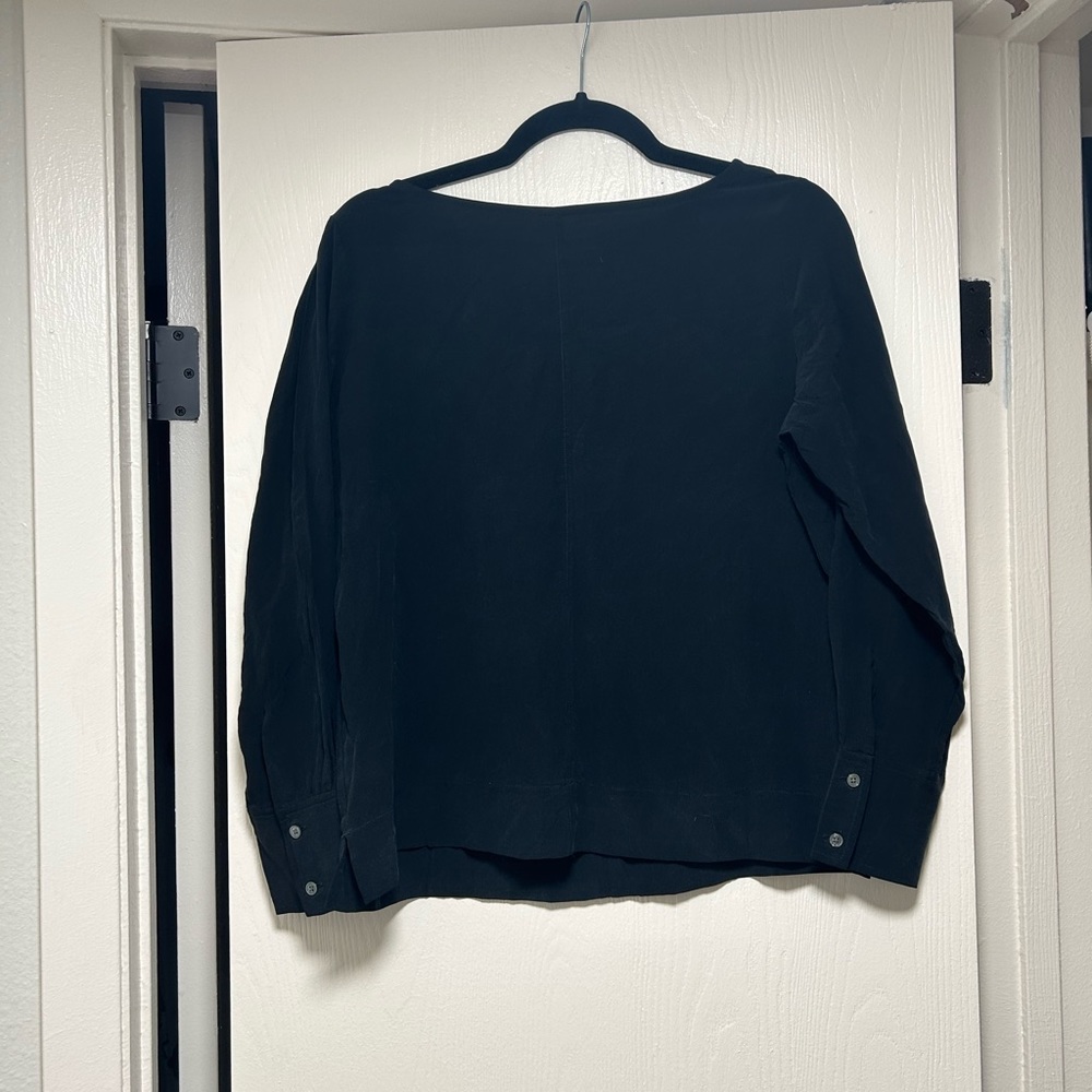 Everlane Black Blouse